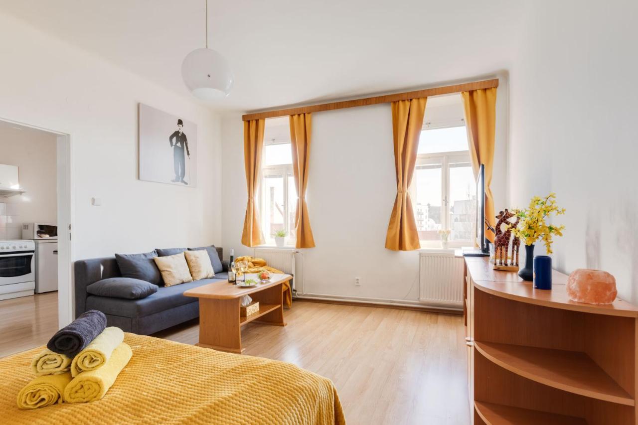 פראג Sunshine Apartment Near The City Center מראה חיצוני תמונה